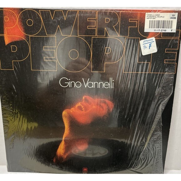 Gino Vannelli Powerful People Vinyl LP- AM Records SP 3630-1974 Pitman Pressing - Picture 1 of 7